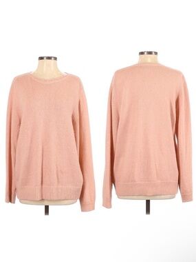MONOPRIX FEMME Wool Alpaca Crew Sweater L